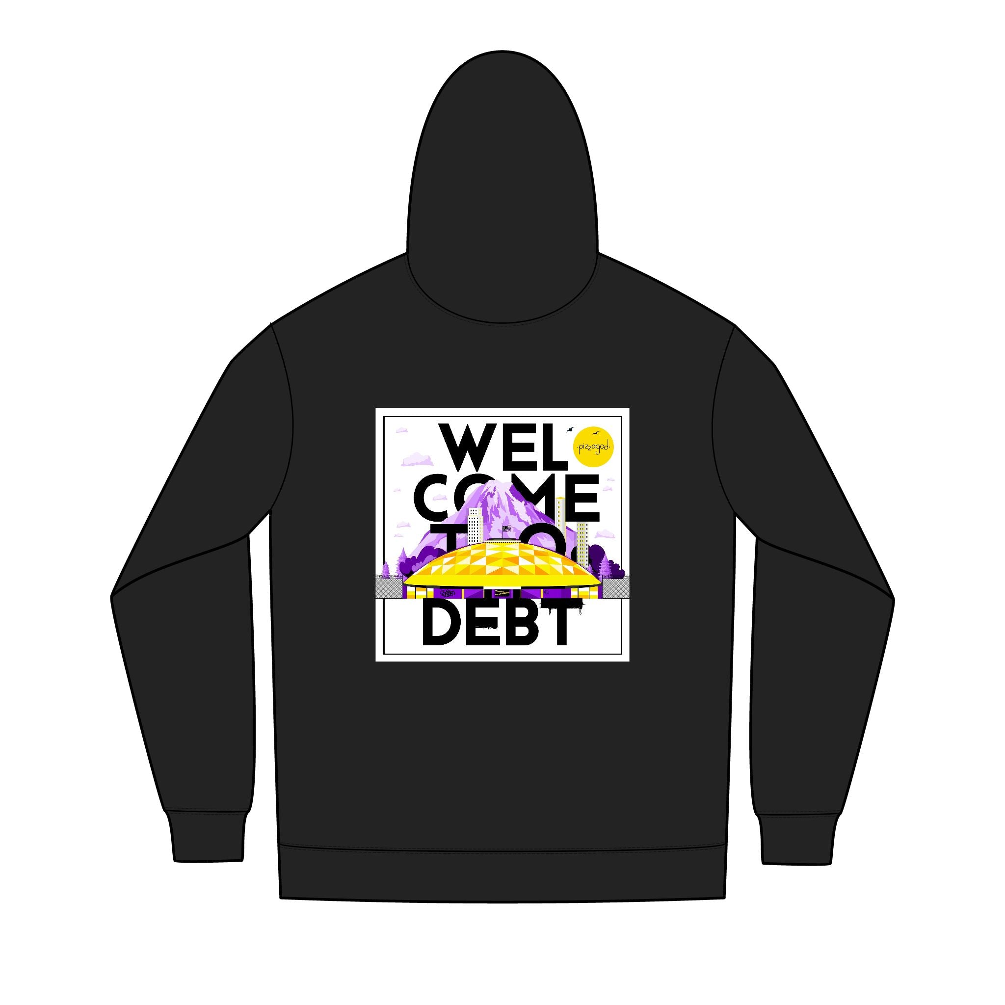 Welcome to Debt Zip Hoodie