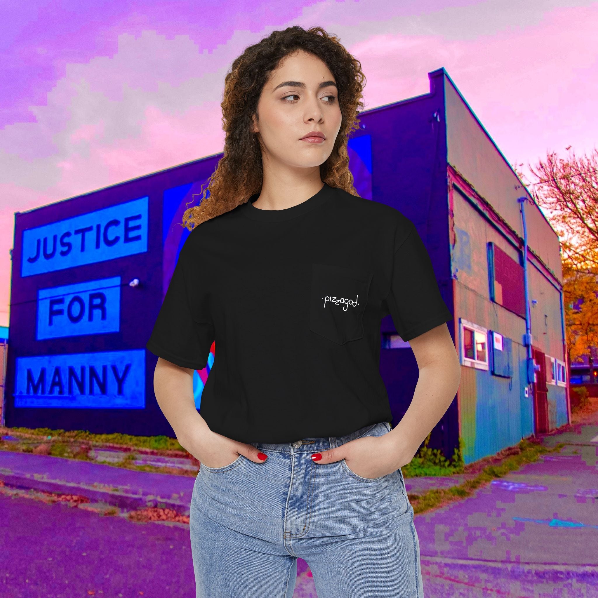 OG pizza Pocket Tee