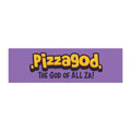 "The God of All Za!" Bumper Sticker Magnet
