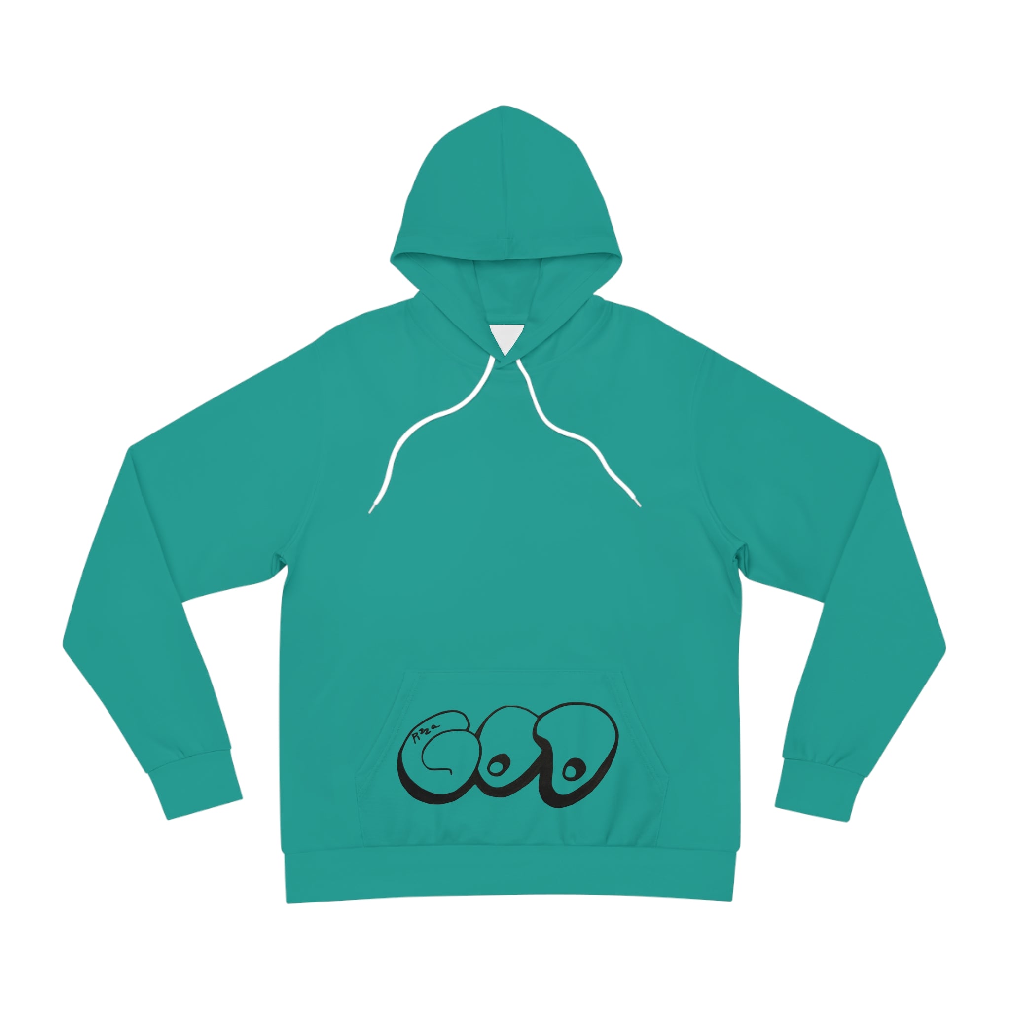 pizzaDOOM Hoodie - NW Teal