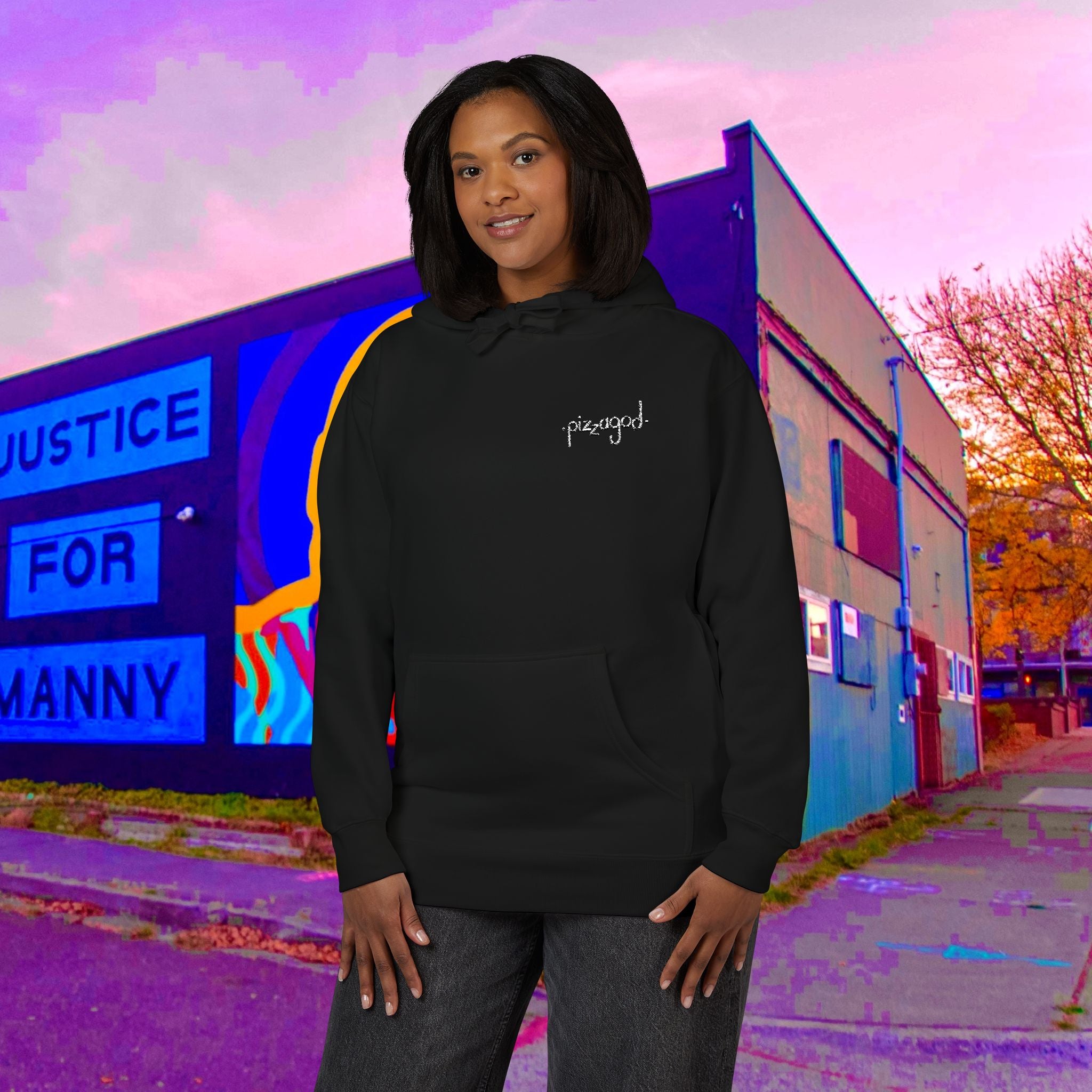 OG pizza Unisex Fleece Hoodie