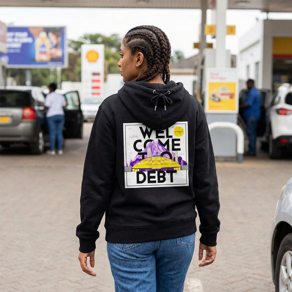 Welcome to Debt Zip Hoodie