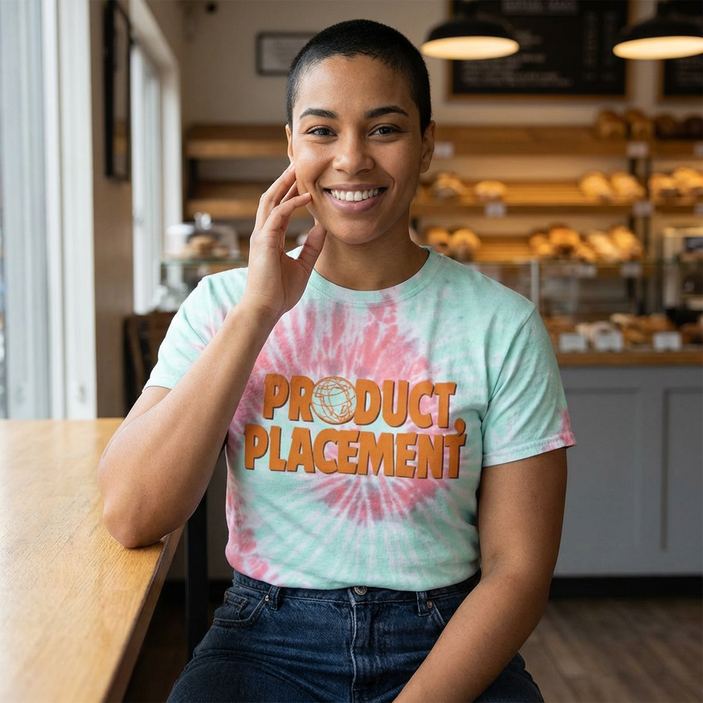 Product Placement Tie Dye Tee
