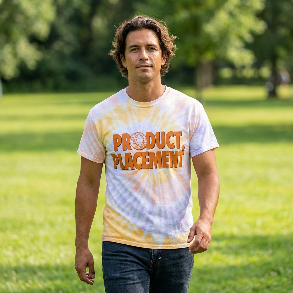 Product Placement Tie Dye Tee