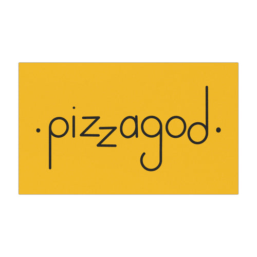 "The God of All Za!" Bumper Sticker Magnet
