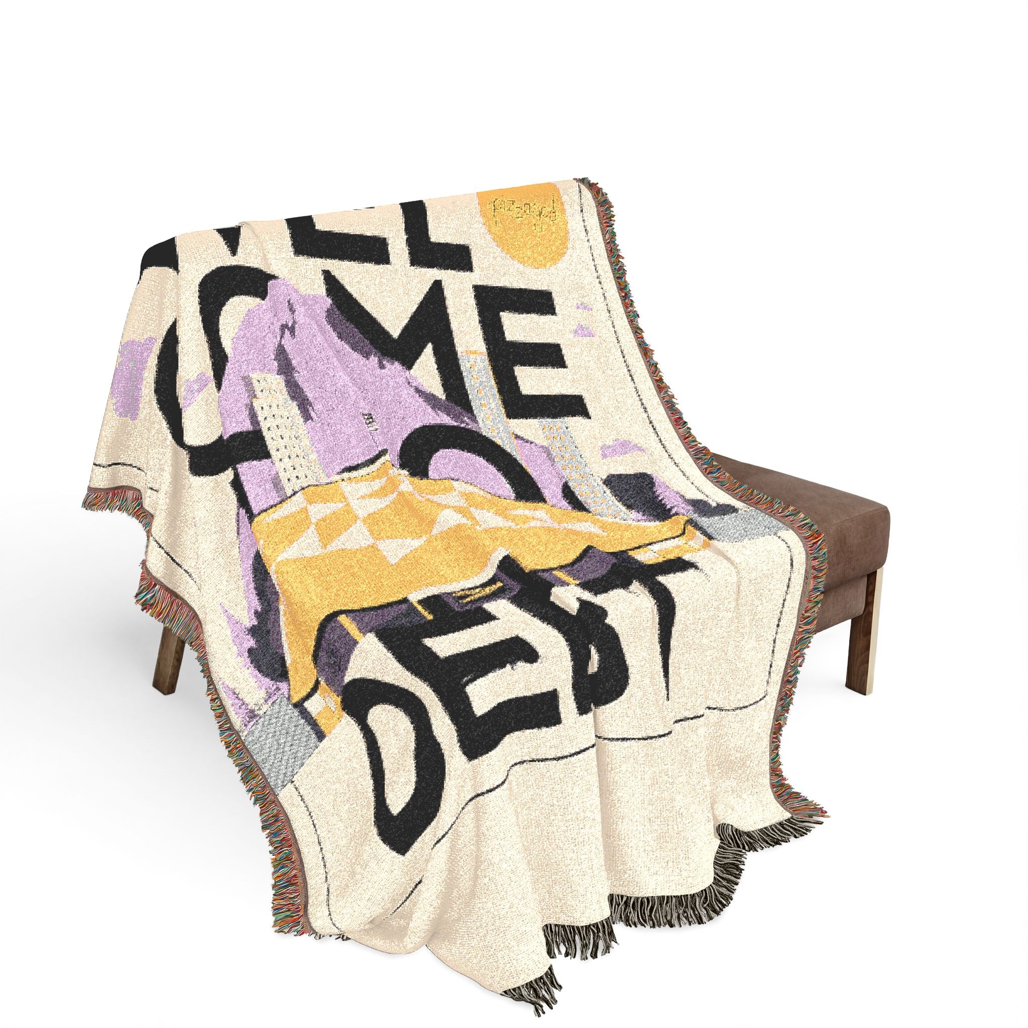 Welcome to Debt Woven Blanket
